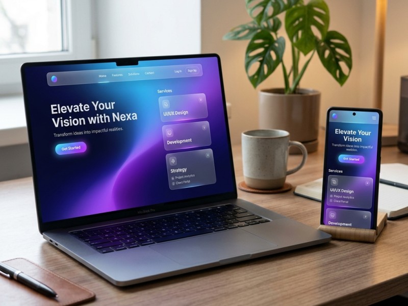 Premium Corporate Web Application